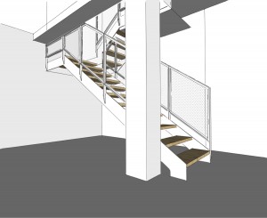 Projekt schodów zaakceptowany przez klienta