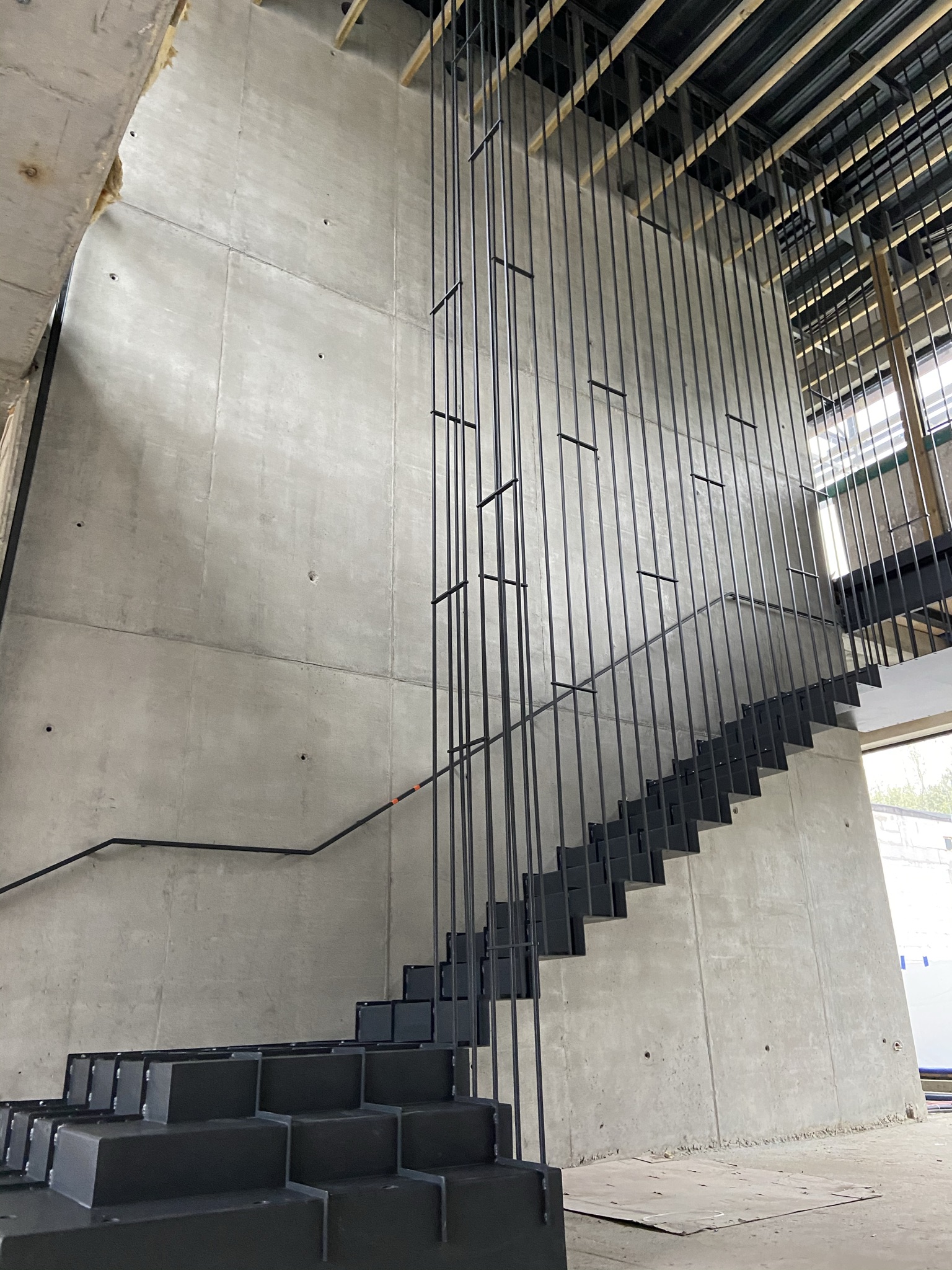 metalowe schody