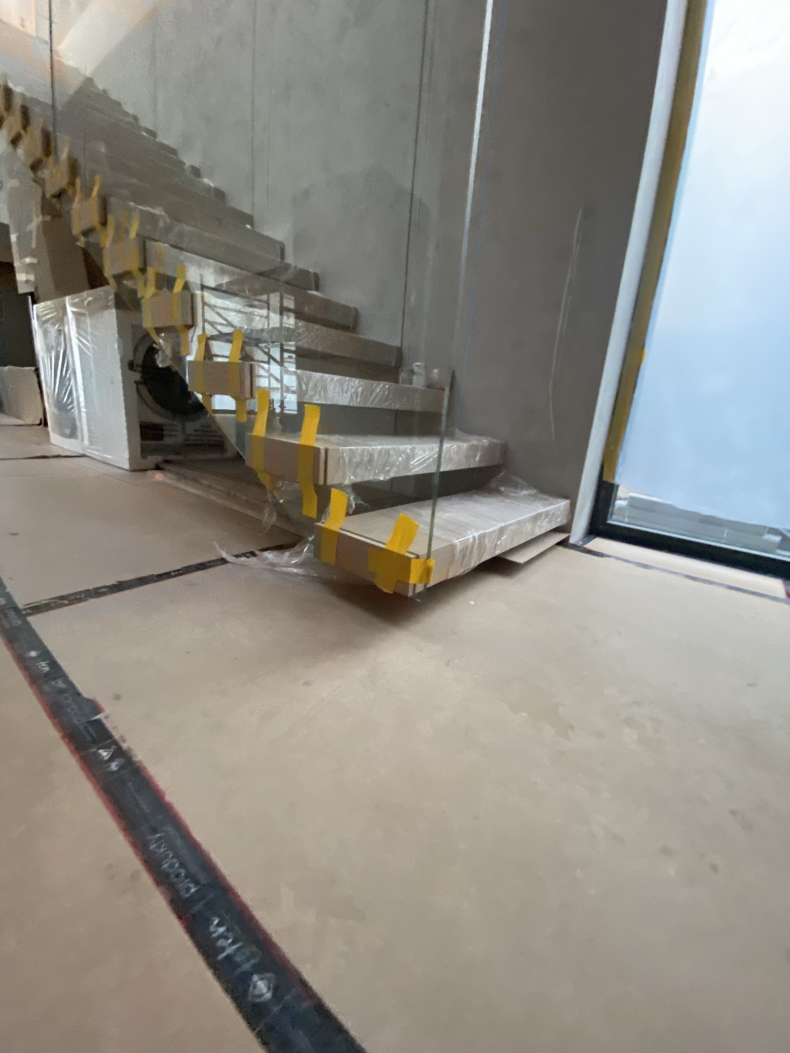 dębowe schody półkowe